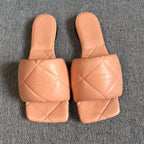 Bottega Veneta Pink Flip flop