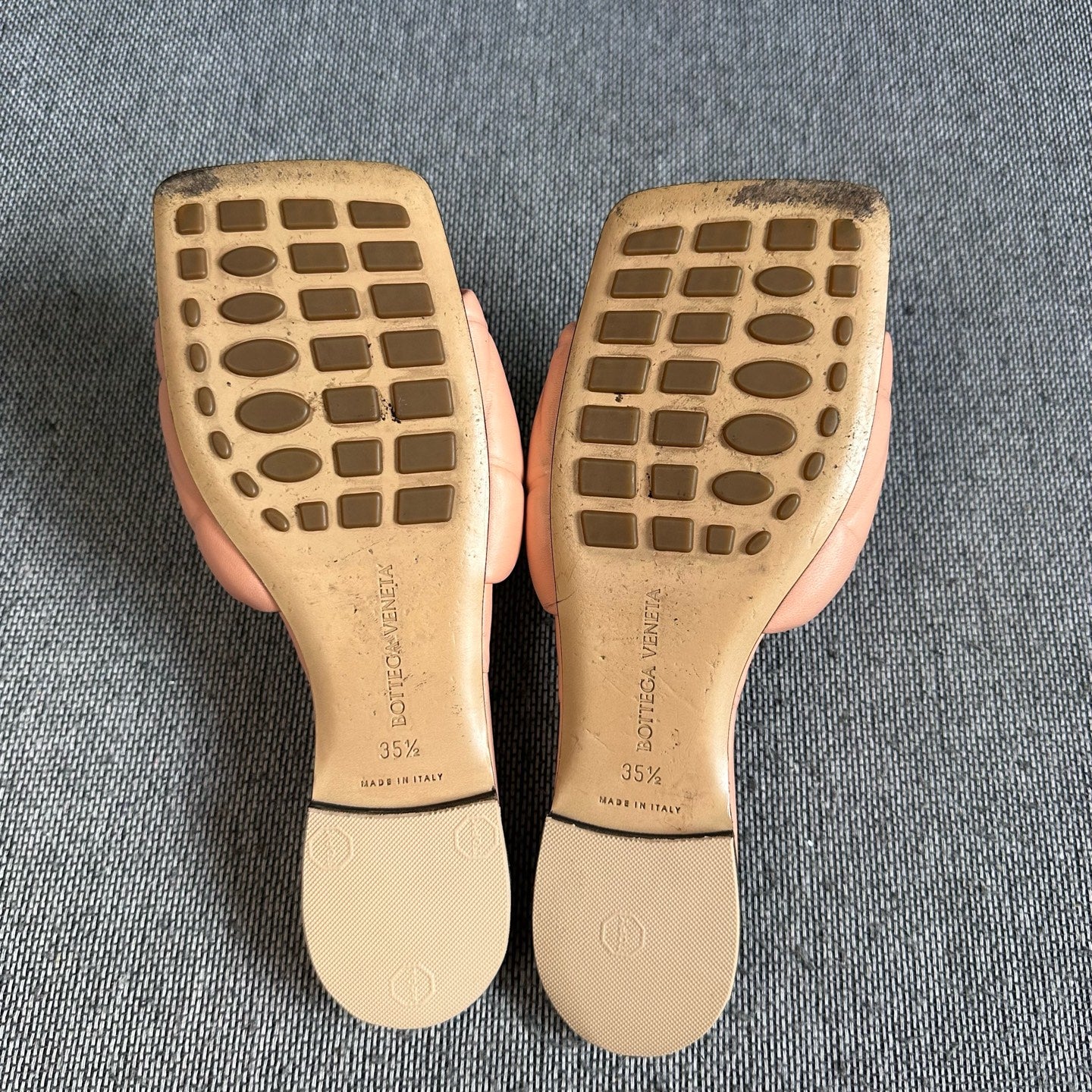 Bottega Veneta Pink Flip flop