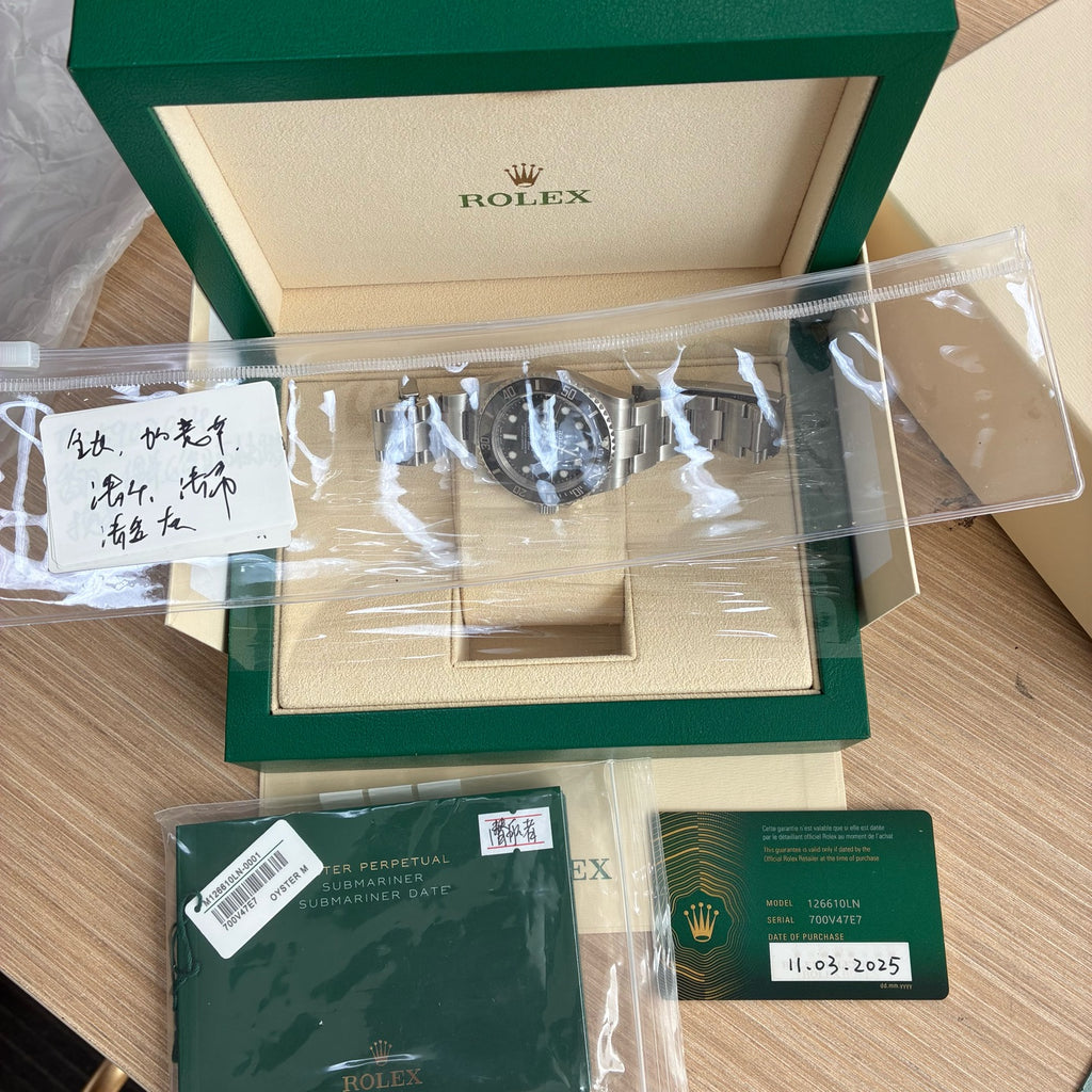 Rolex Submariner model 41 millimeters m126610ln-0001