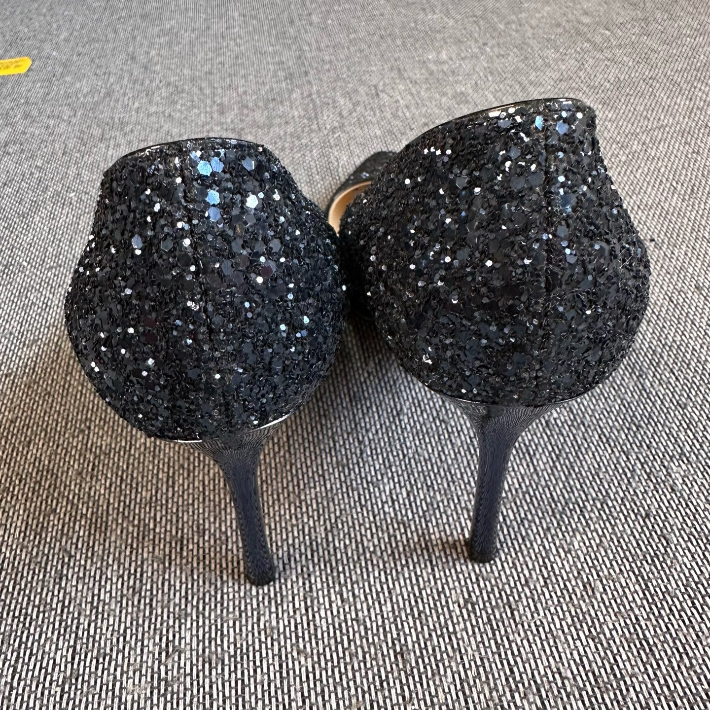 空白 Blue High heels