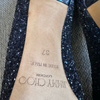 空白 Blue High heels