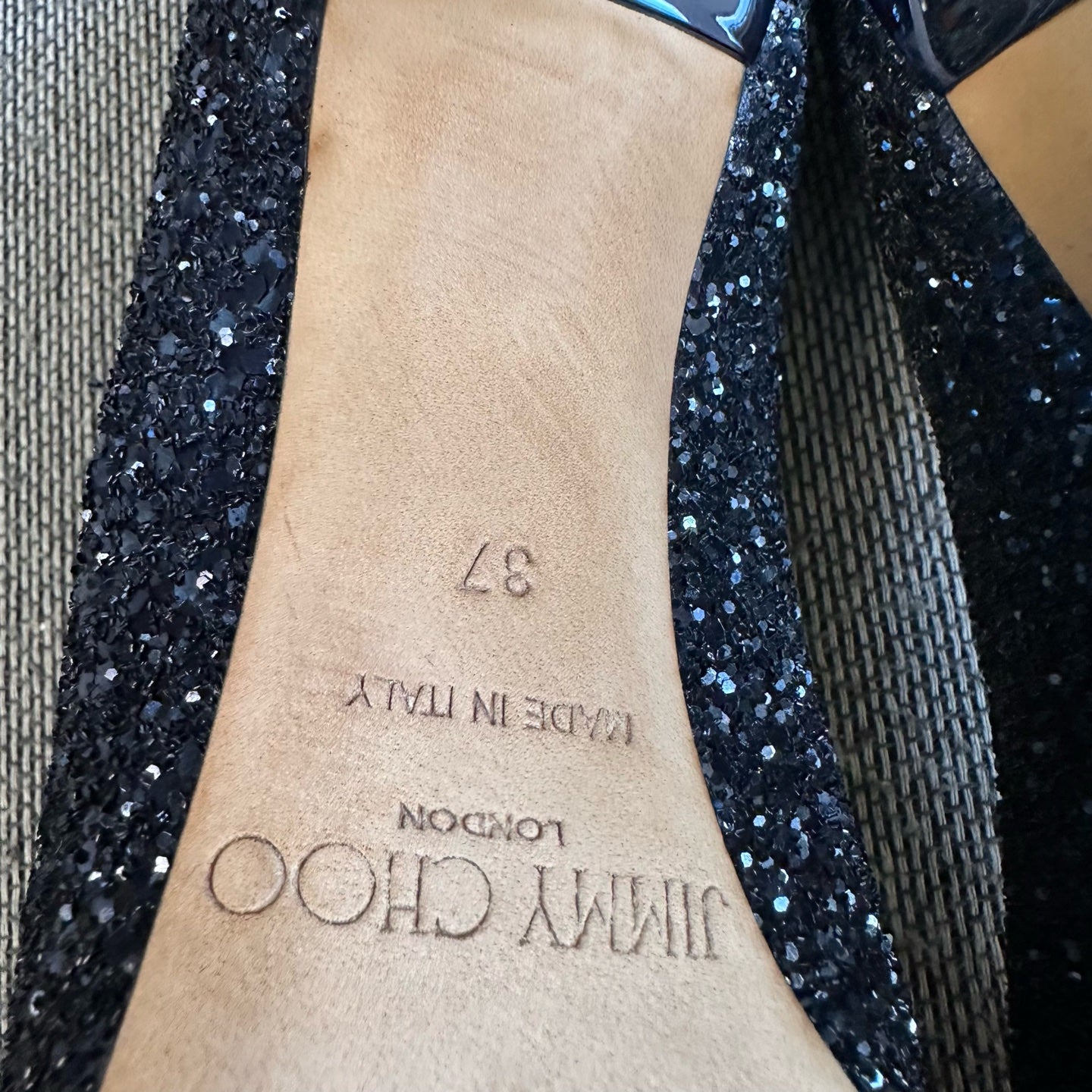 空白 Blue High heels