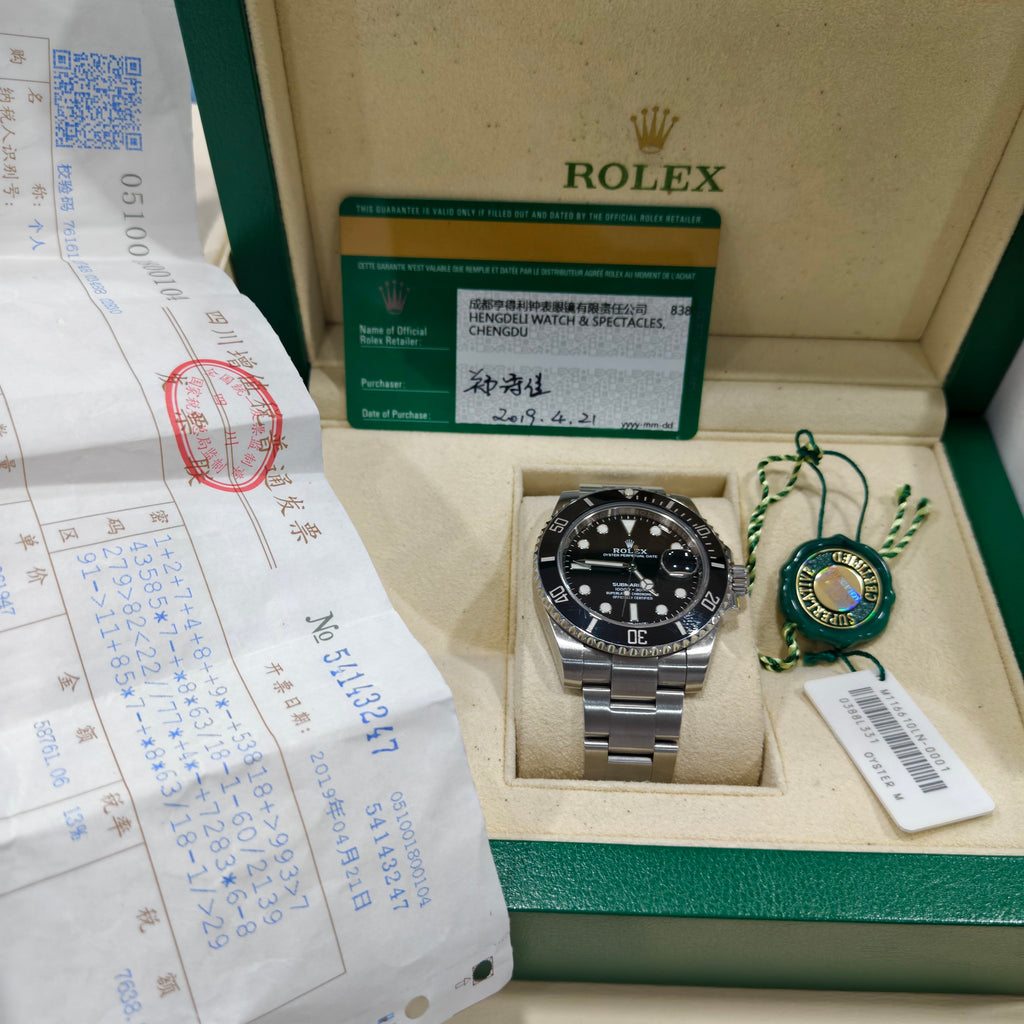Rolex Submariner Date Automatic (self-winding) watch 40 millimeters m116610ln-0001