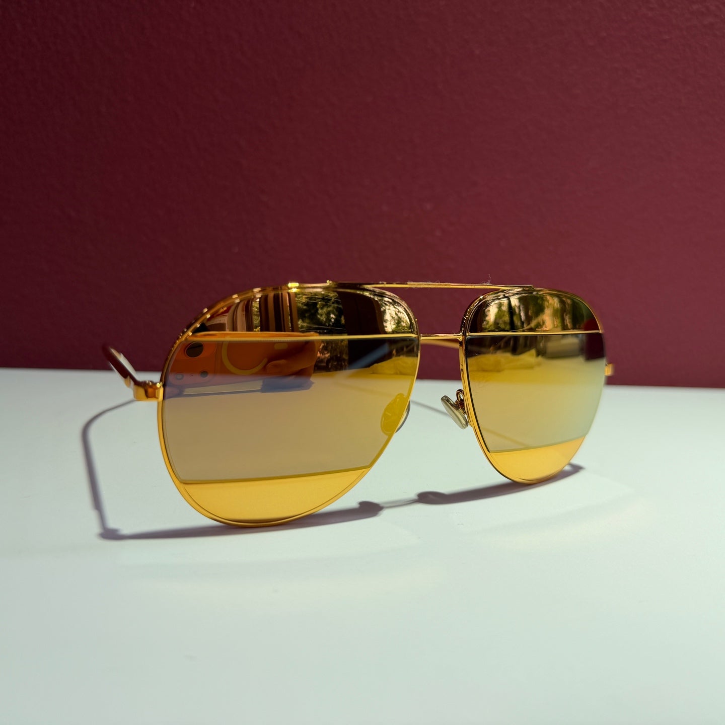 Dior Gold Sunglasses