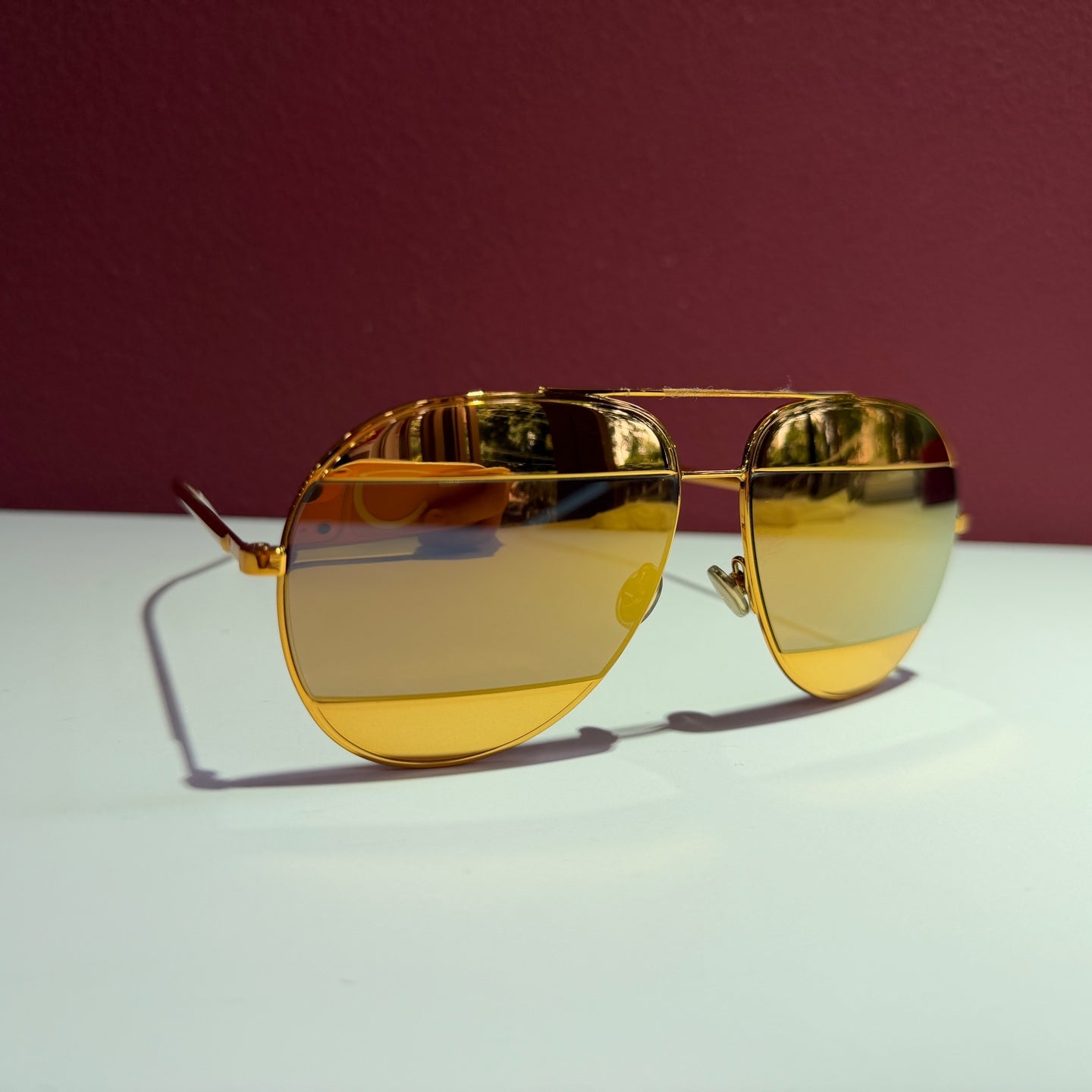Dior Gold Sunglasses