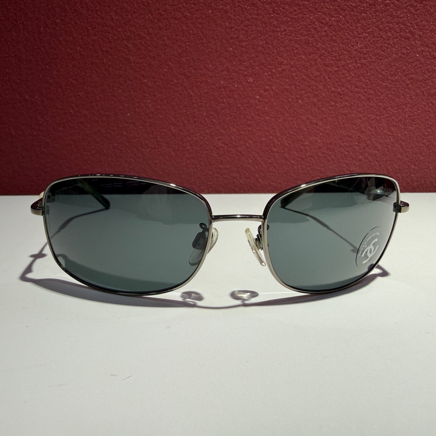 Chanel Silver Sunglasses