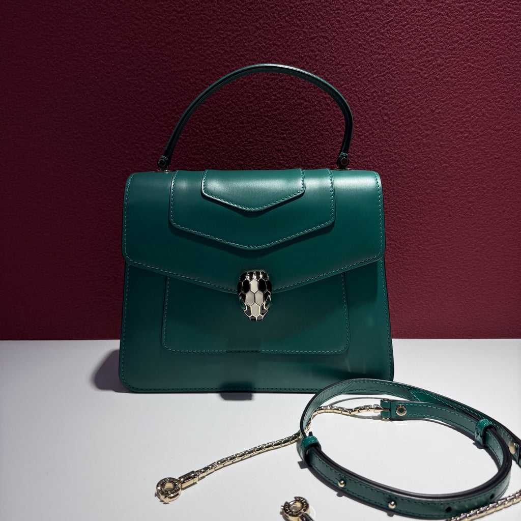 Bvlgari Serpenti Forever                                     Green Crossbody 283832