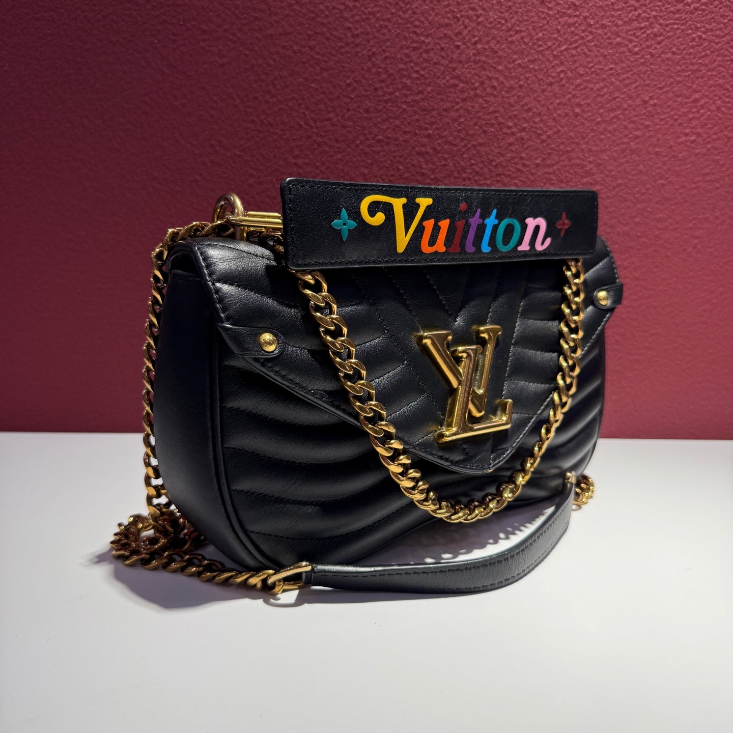 Louis Vuitton Black Crossbody 25.0x15.0x7.5cm M51498