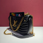 Louis Vuitton Black Crossbody 25.0x15.0x7.5cm M51498