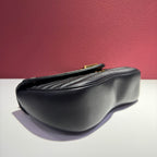 Louis Vuitton Black Crossbody 25.0x15.0x7.5cm M51498