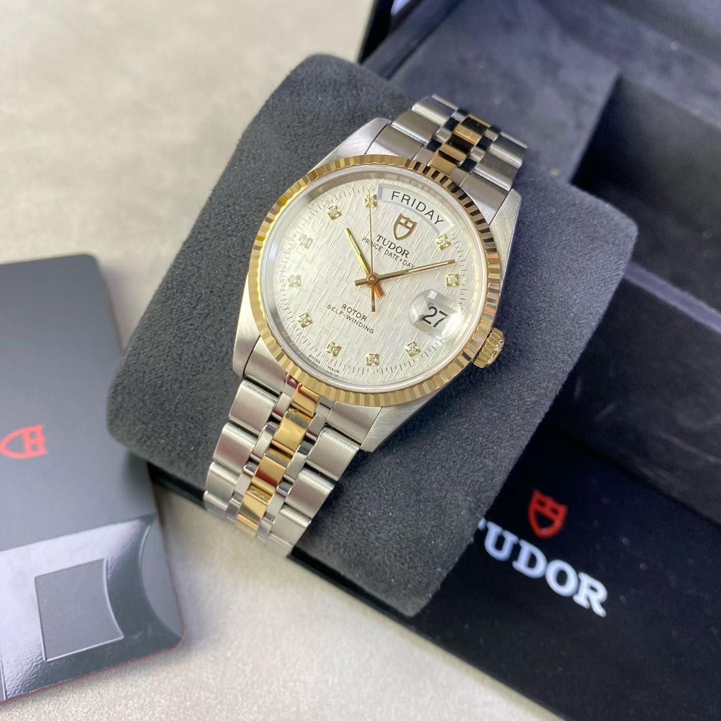 Tudor Prince Sunday Calendar Model 36 millimeters m76213-0008