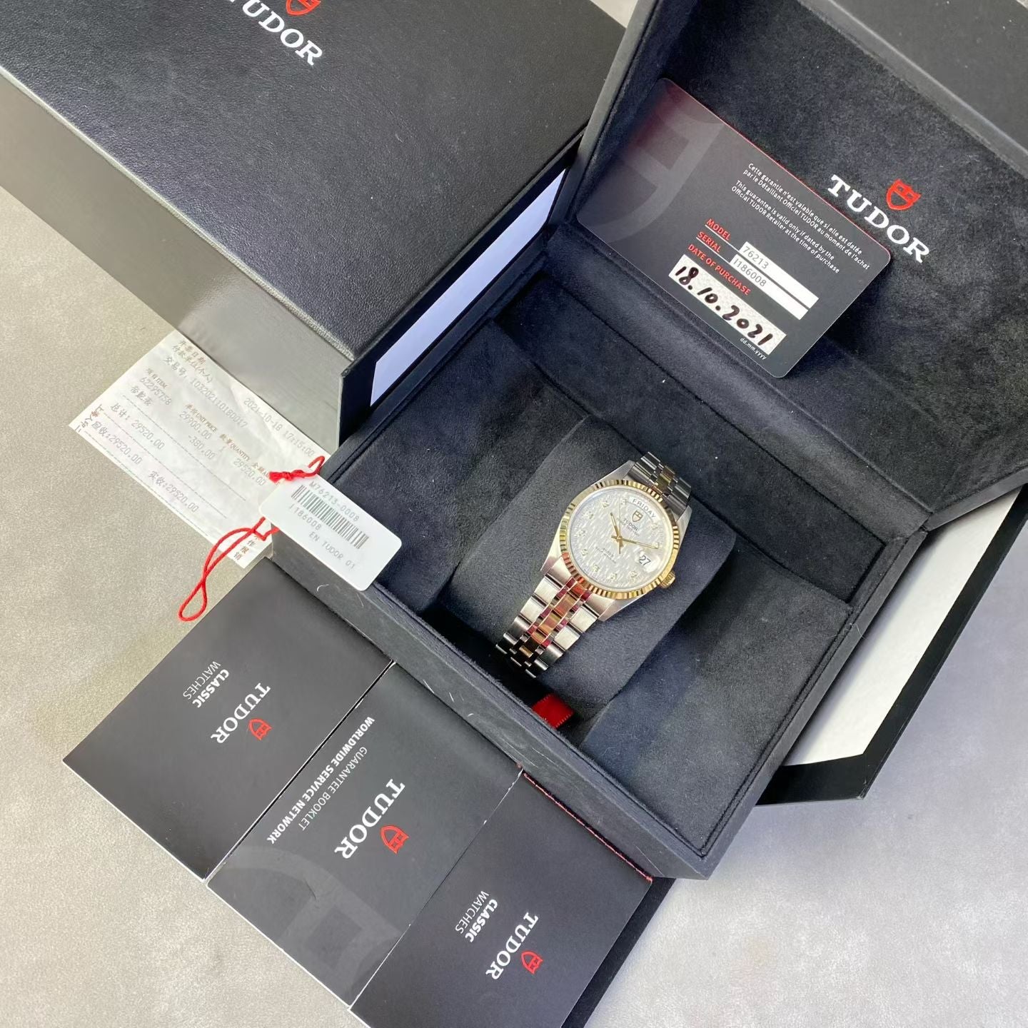 Tudor Prince Sunday Calendar Model 36 millimeters m76213-0008