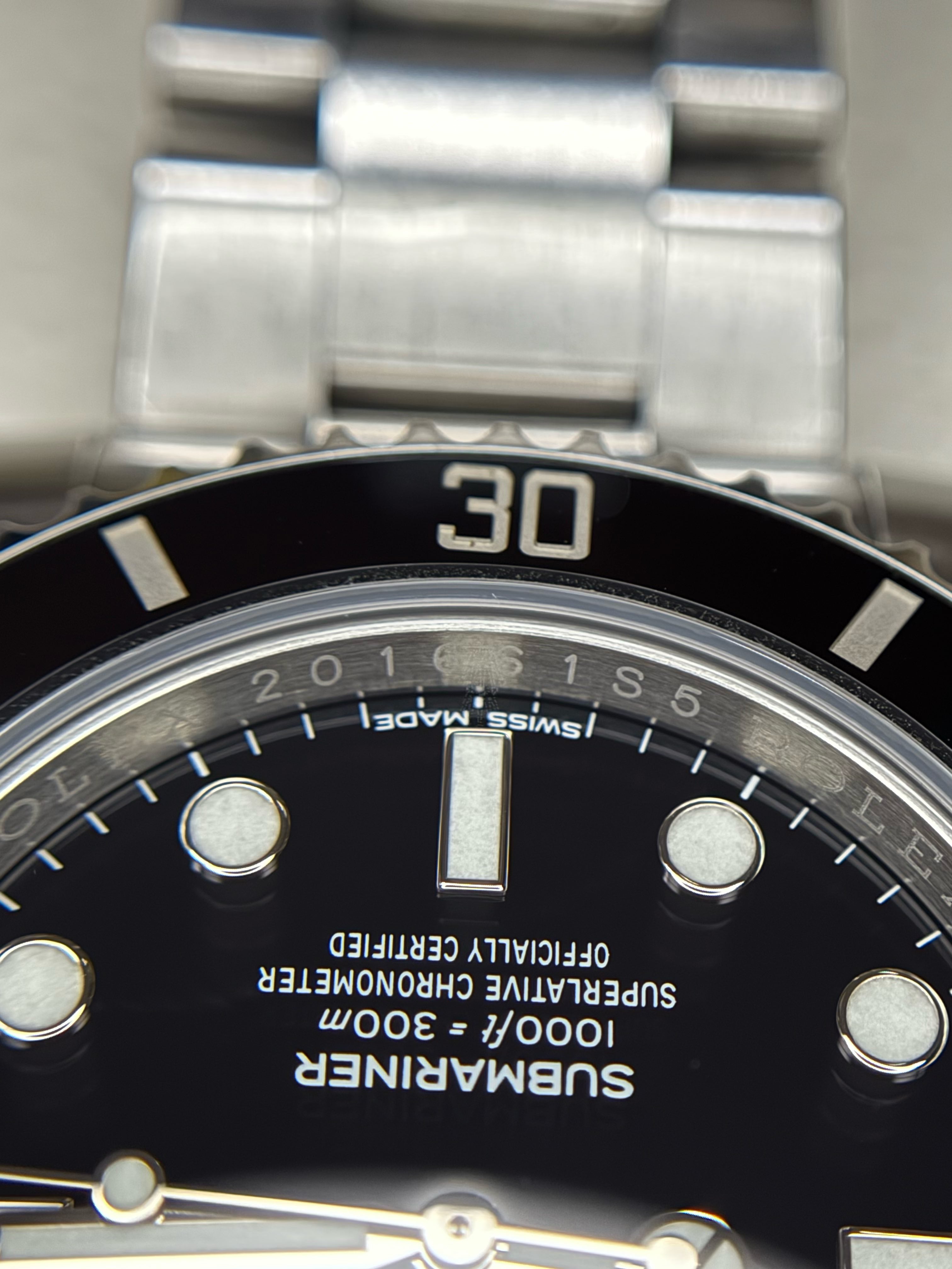 Rolex Submariner model Automatic (self-winding) watch 40 millimeters m114060-0002
