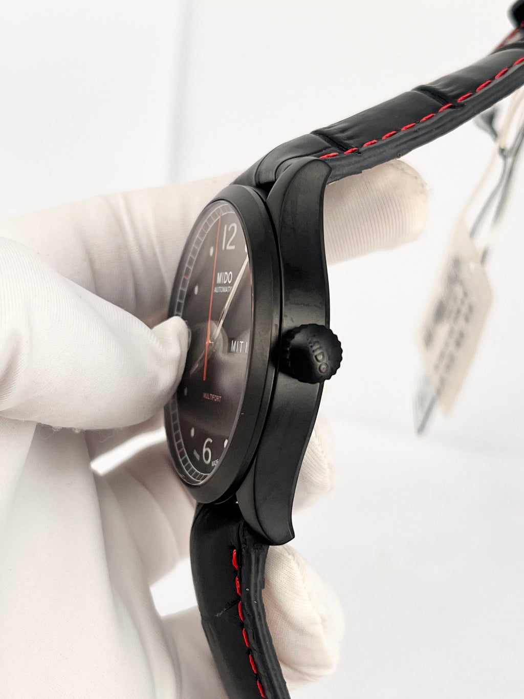 Mido Black Automatic (self-winding) watch
