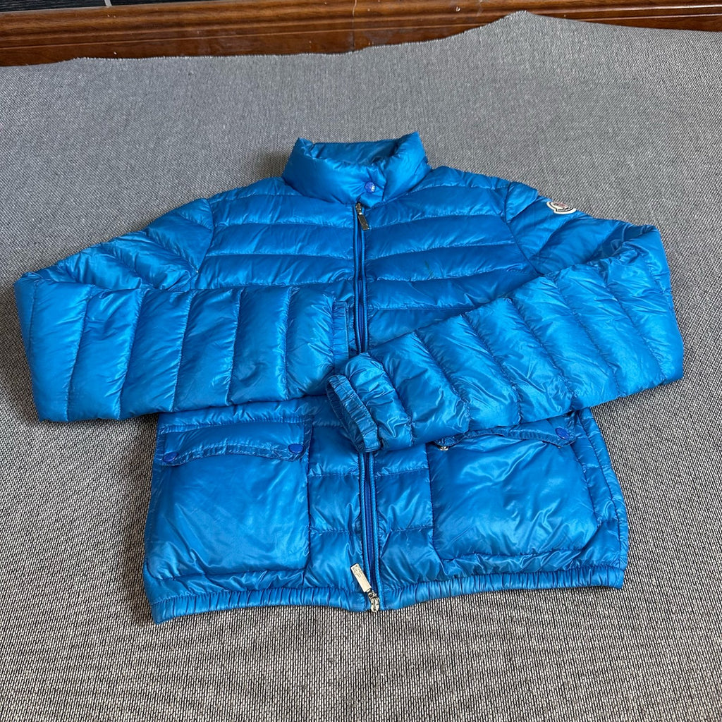 空白 Blue Down jacket
