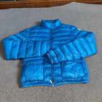空白 Blue Down jacket