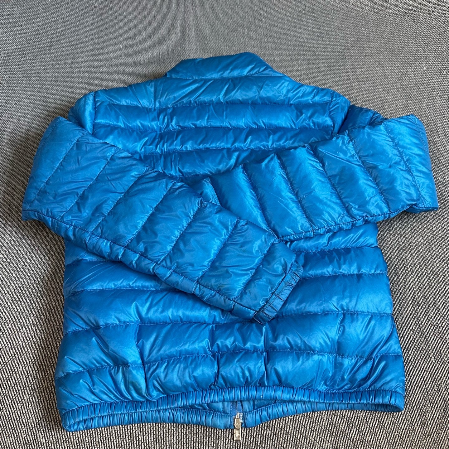空白 Blue Down jacket