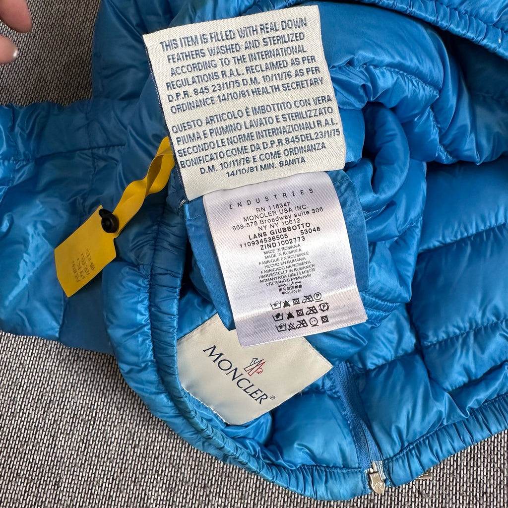 空白 Blue Down jacket