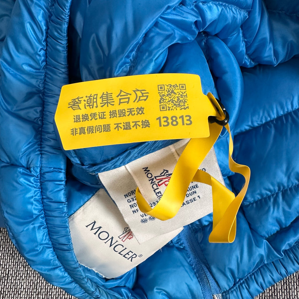 空白 Blue Down jacket
