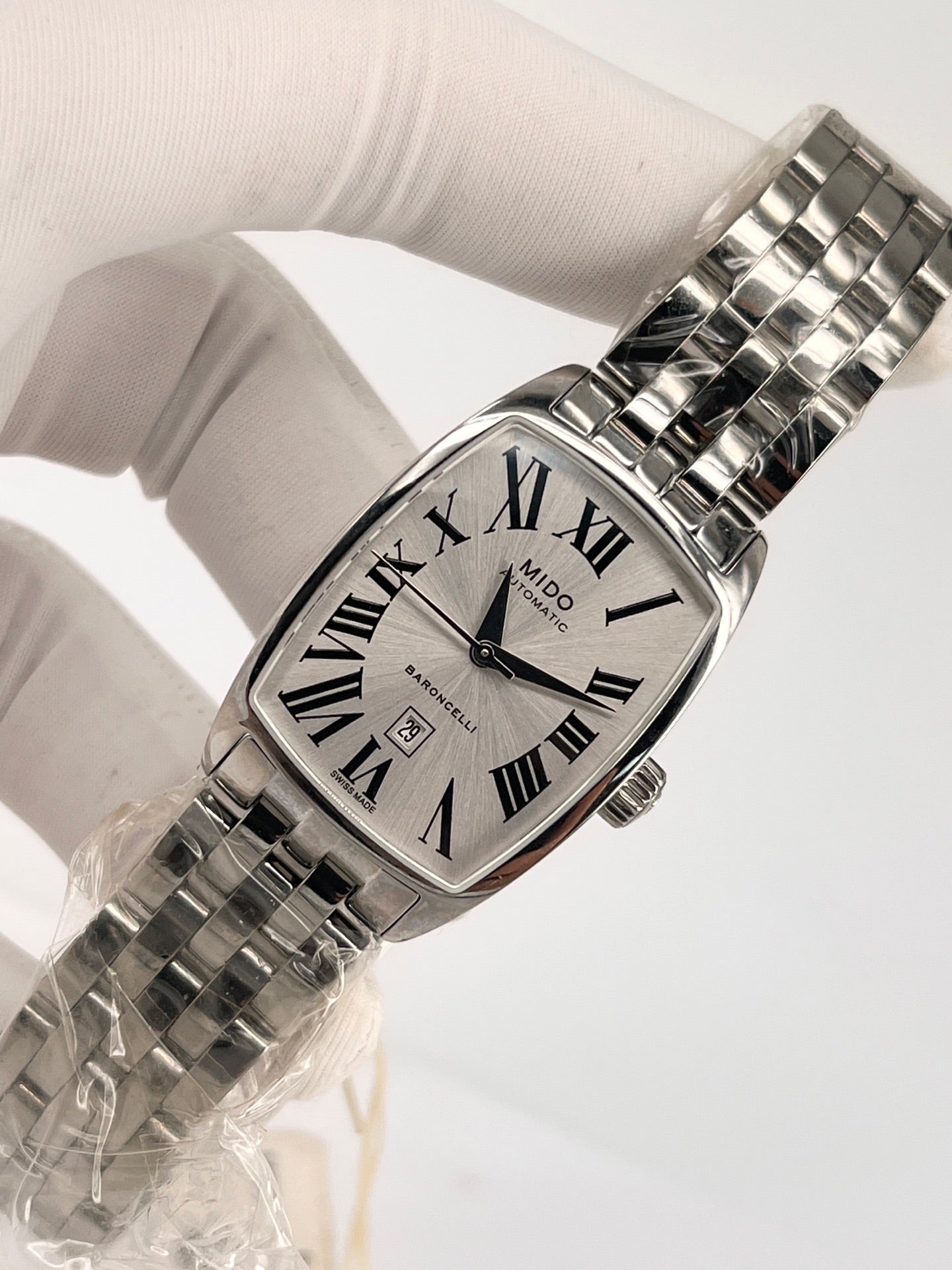 Mido Silver Automatic (self-winding) watch