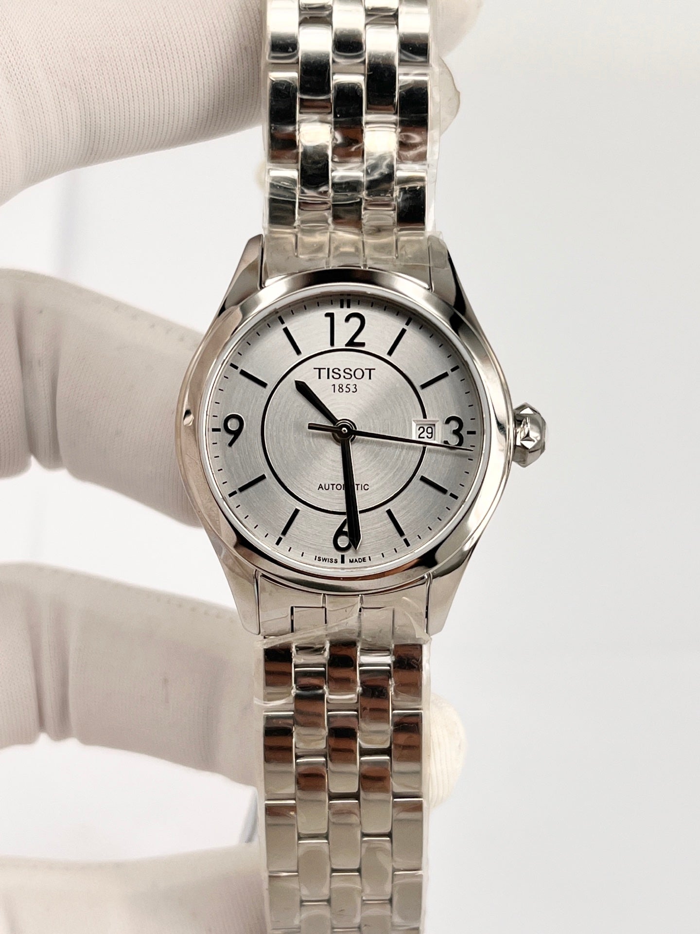 Tissot White Automatic (self-winding) watch