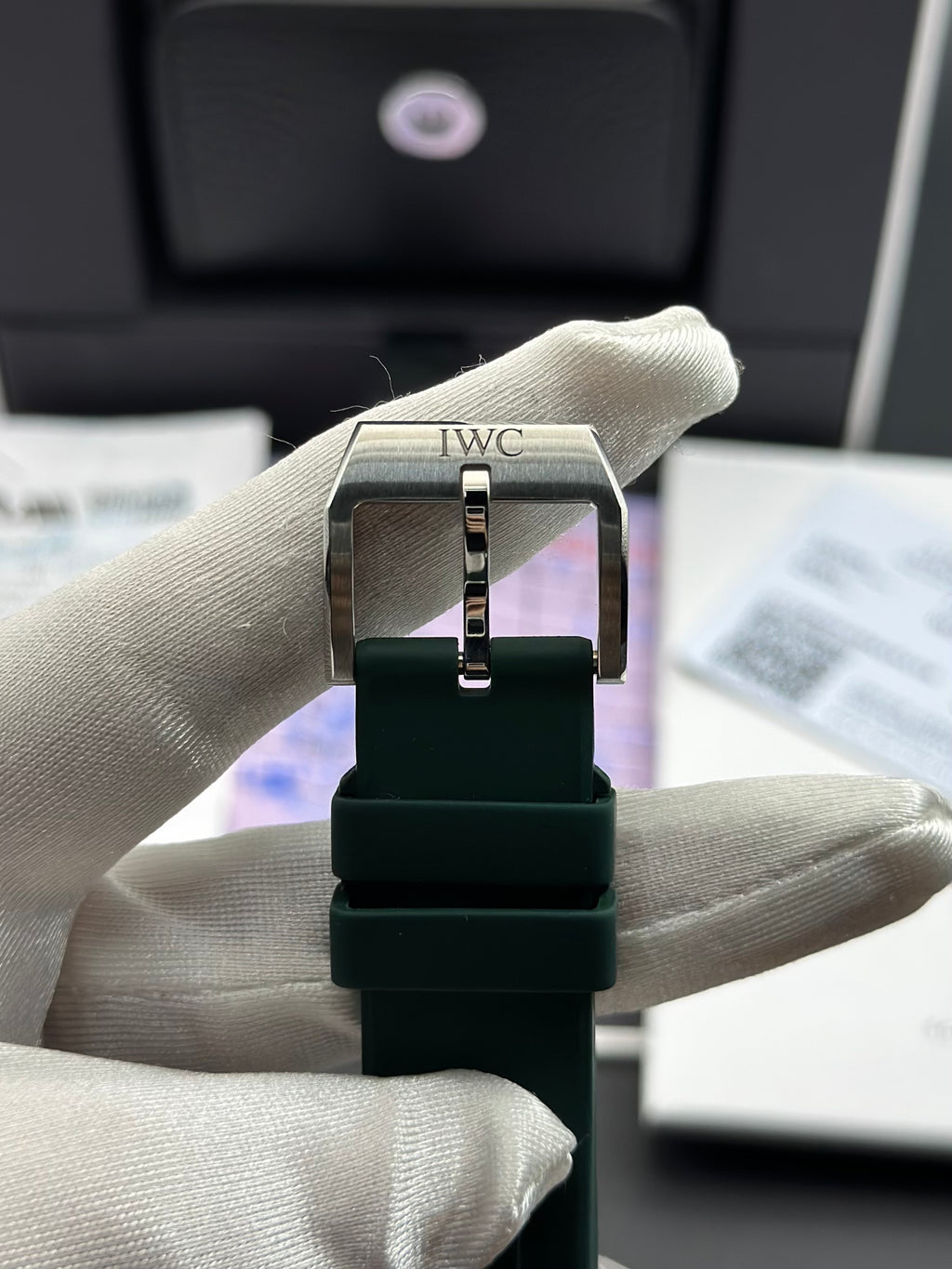 IWC Green Automatic (self-winding) watch