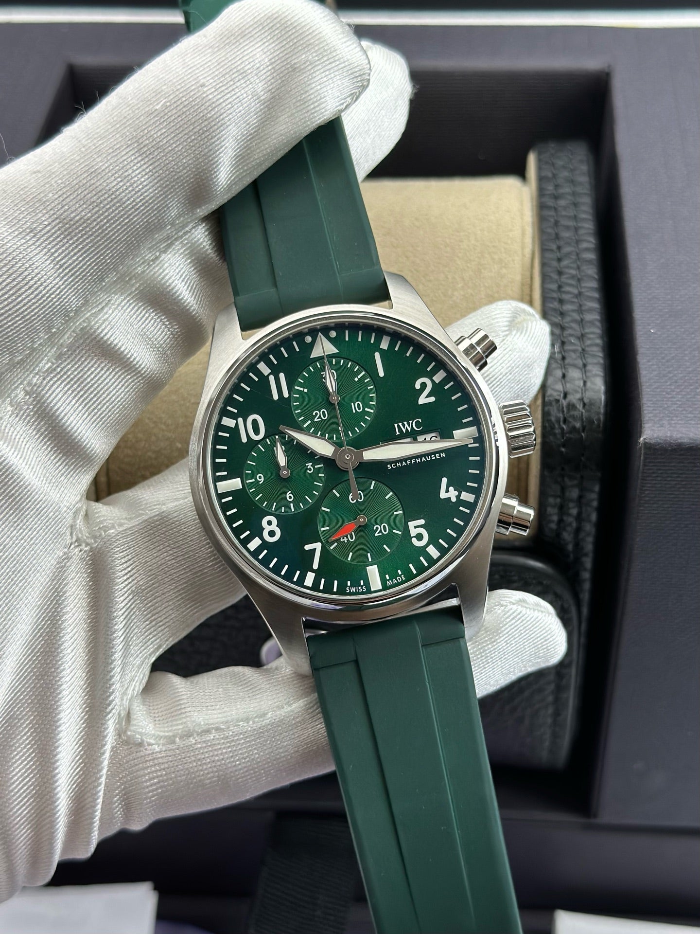 IWC Green Automatic (self-winding) watch
