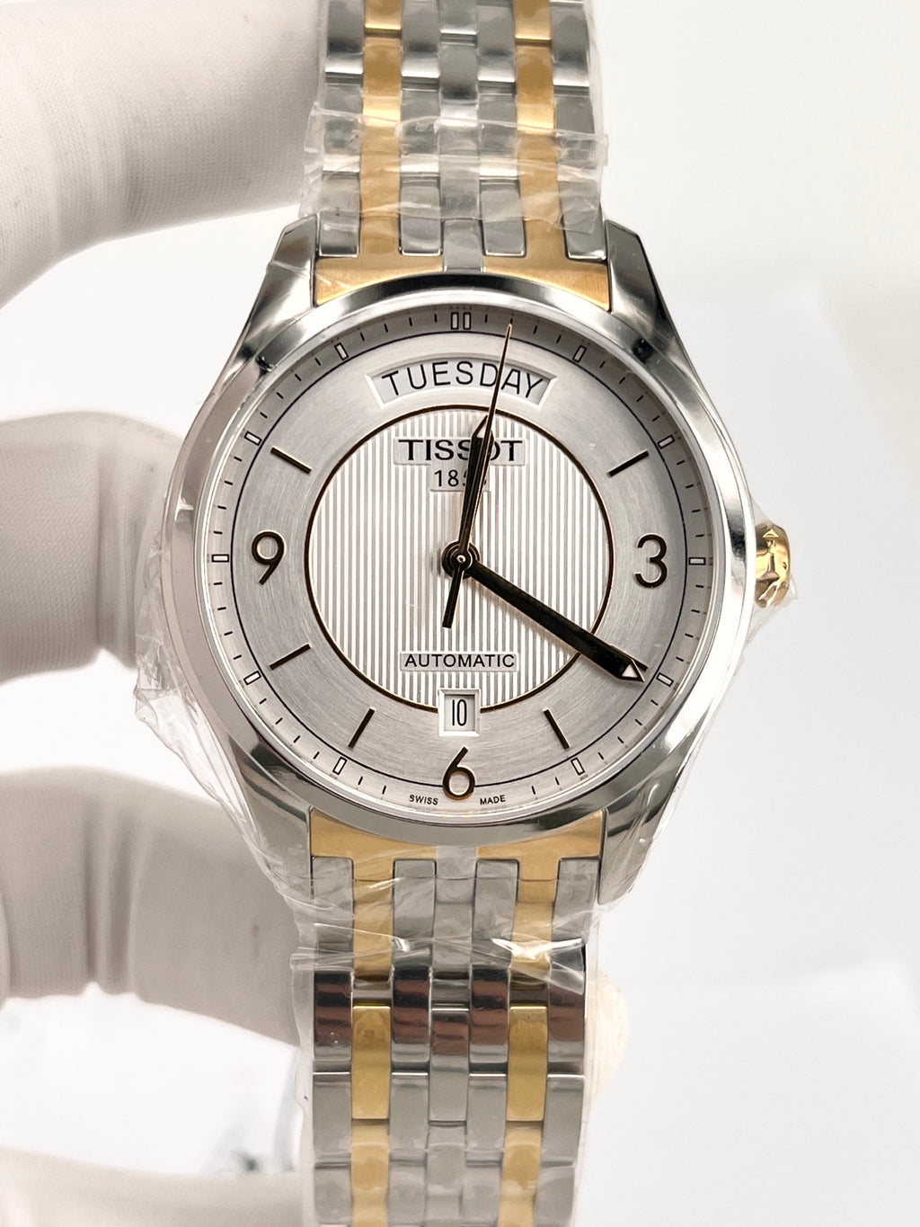 Tissot Silver Automatic (self-winding) watch