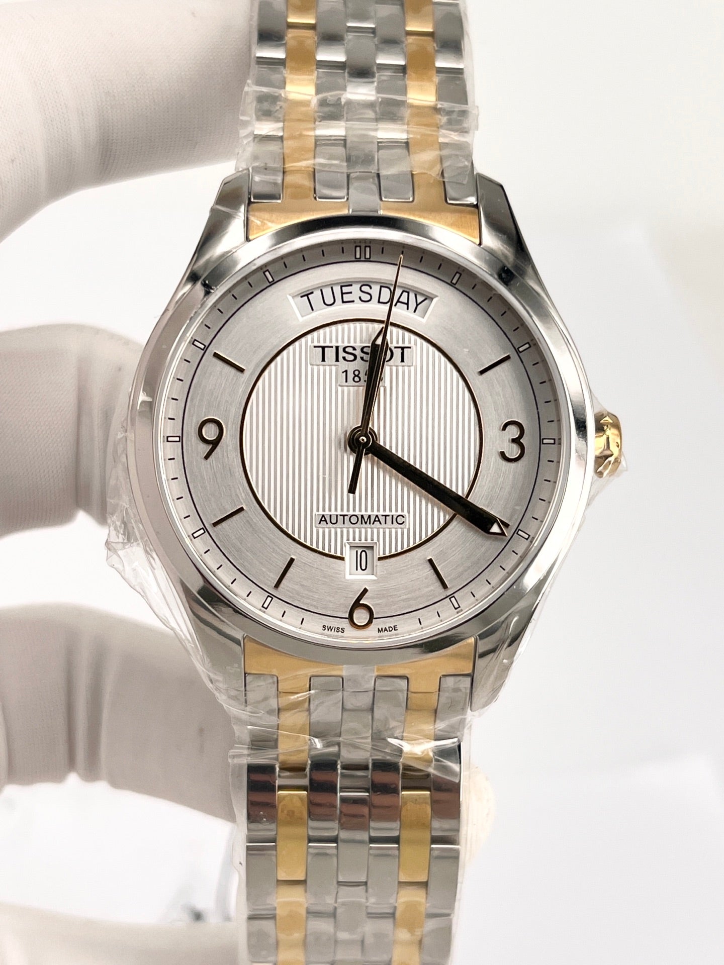 Tissot Silver Automatic (self-winding) watch