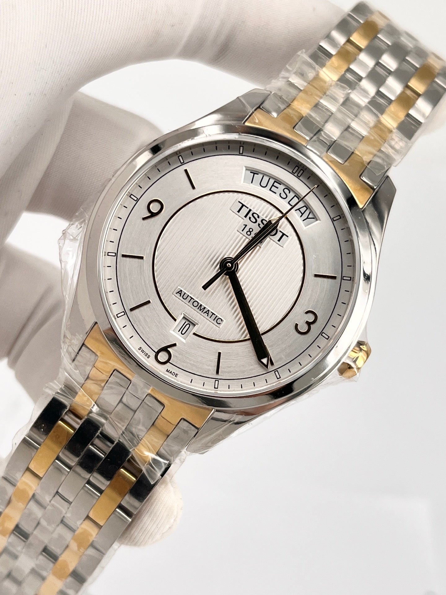 Tissot Silver Automatic (self-winding) watch
