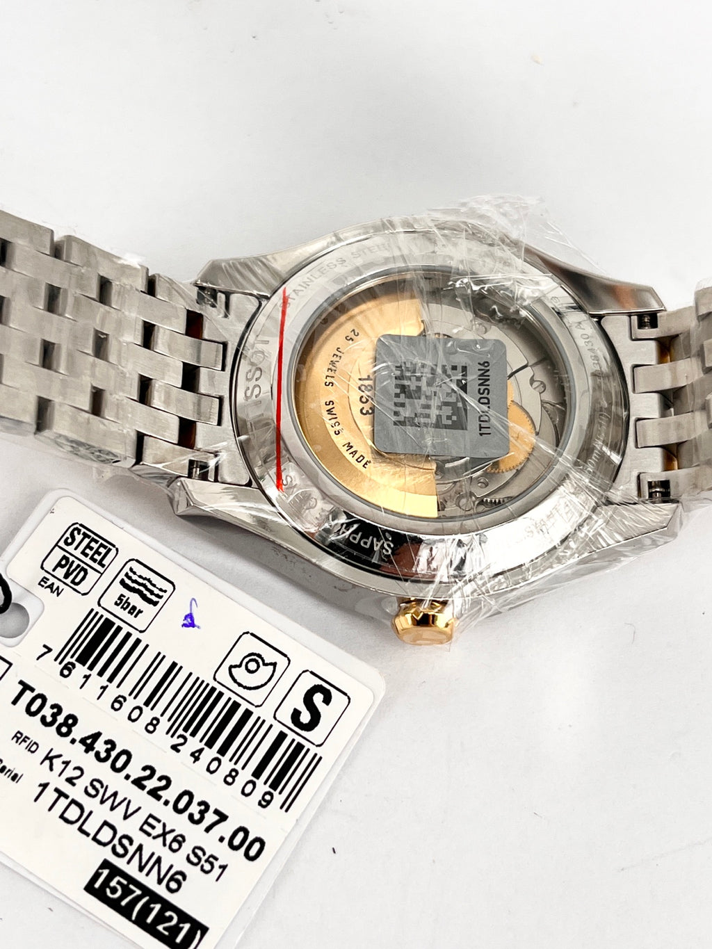Tissot Silver Automatic (self-winding) watch