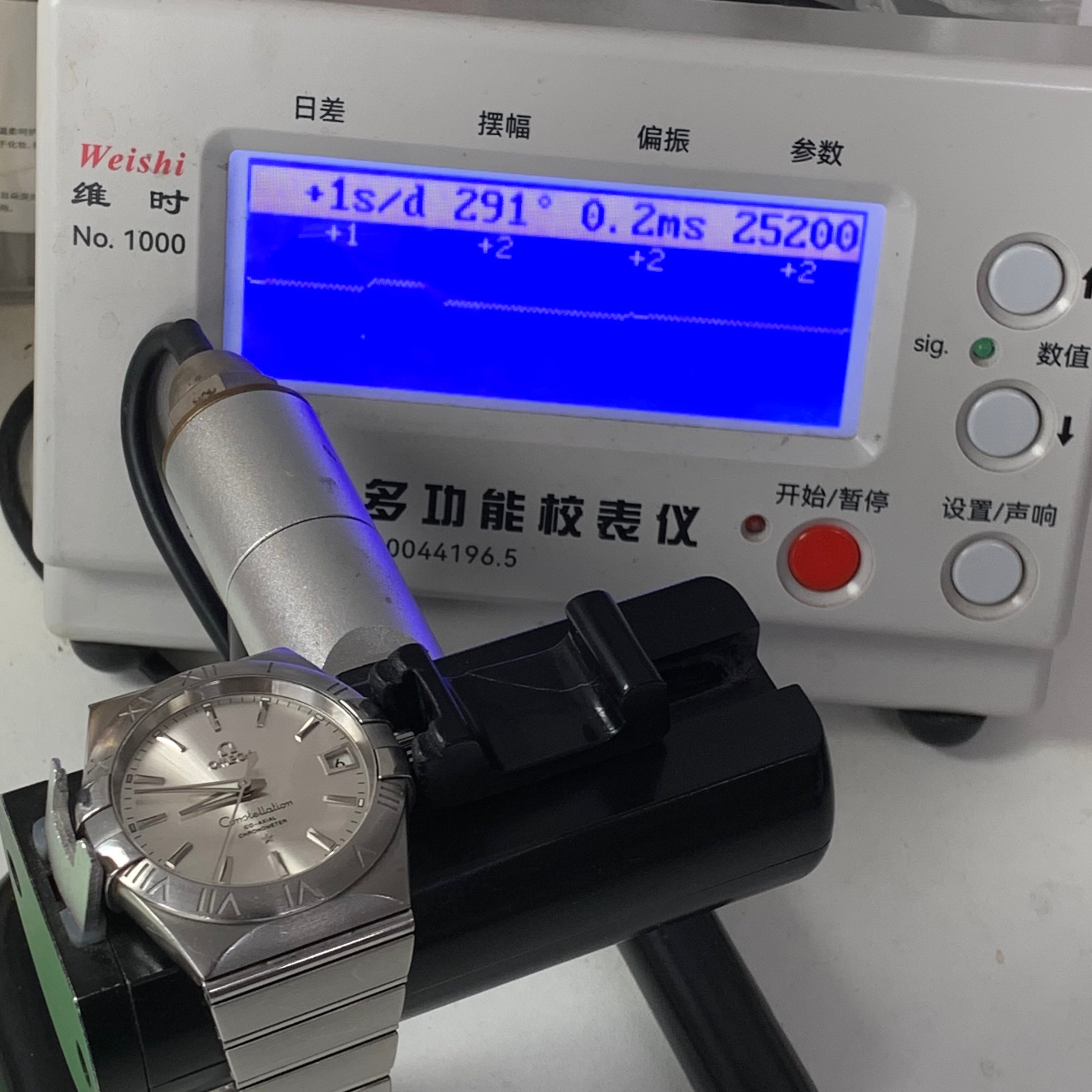 Omega Constellation Series 38 123.10.38.21.02.001
