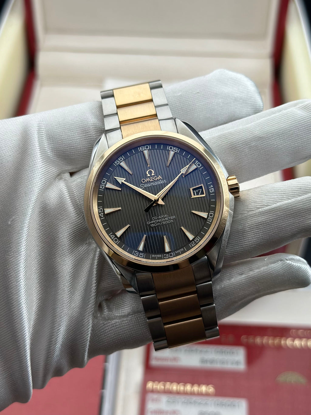 Omega Rose gold Automatic (self-winding) watch
