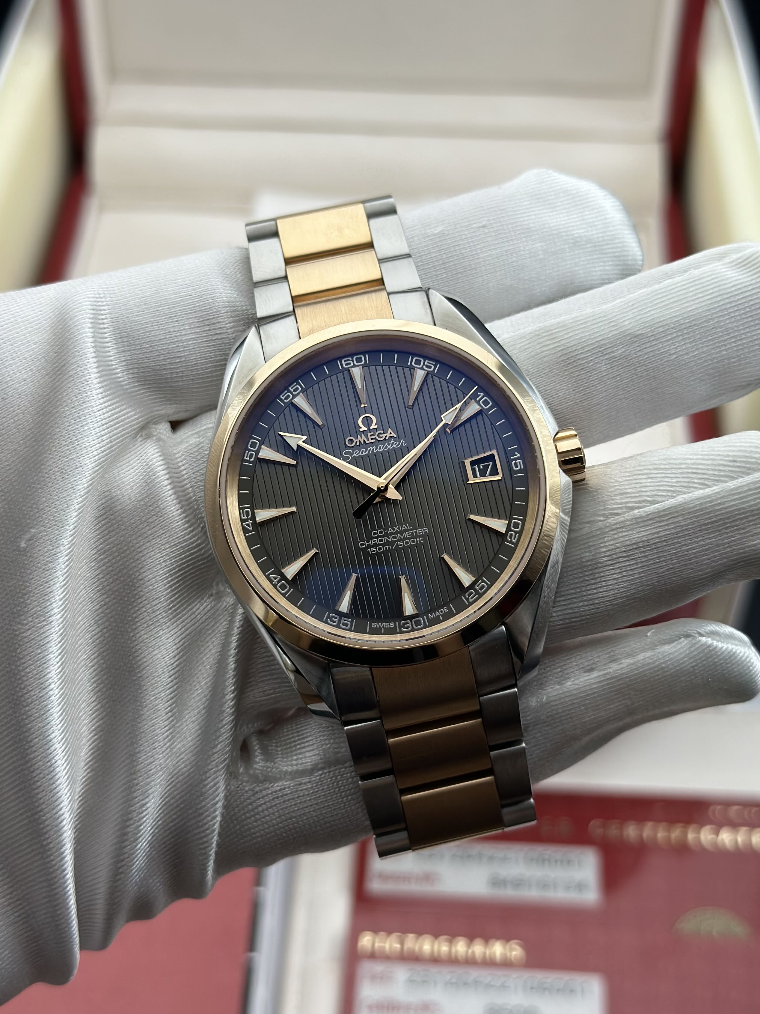 Omega Rose gold Automatic (self-winding) watch