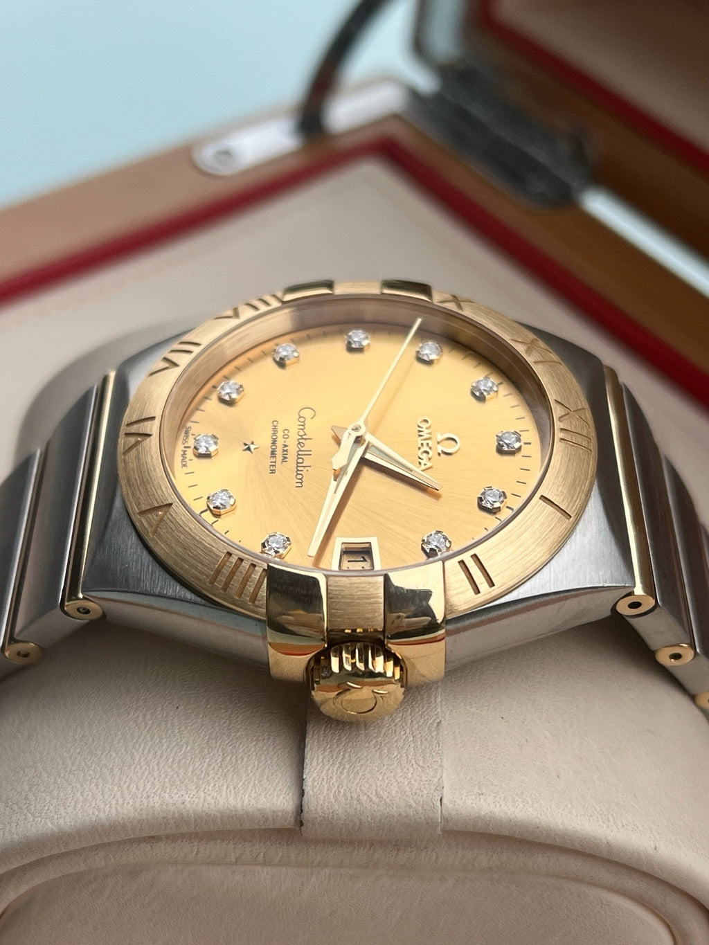 Omega Constellation Series Automatic (self-winding) watch 38 123.20.38.21.58.001