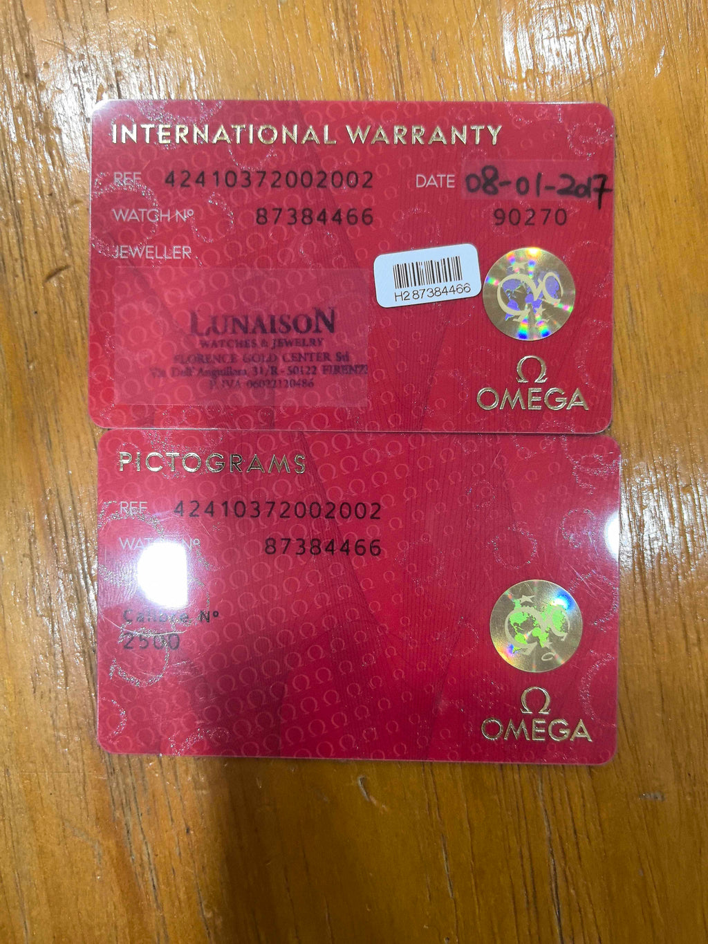 Omega Flying Disc Series 36.8 424.10.37.20.02.002