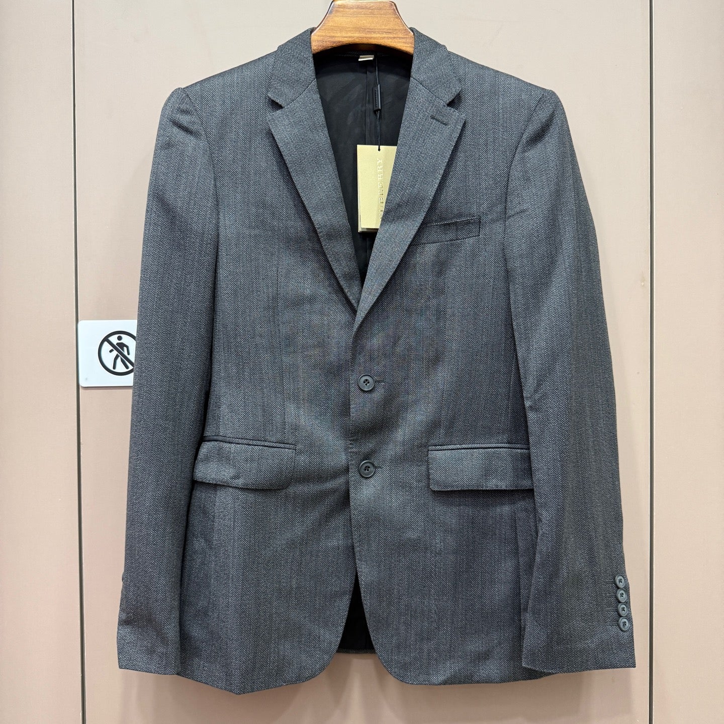Burberry Gray Suit