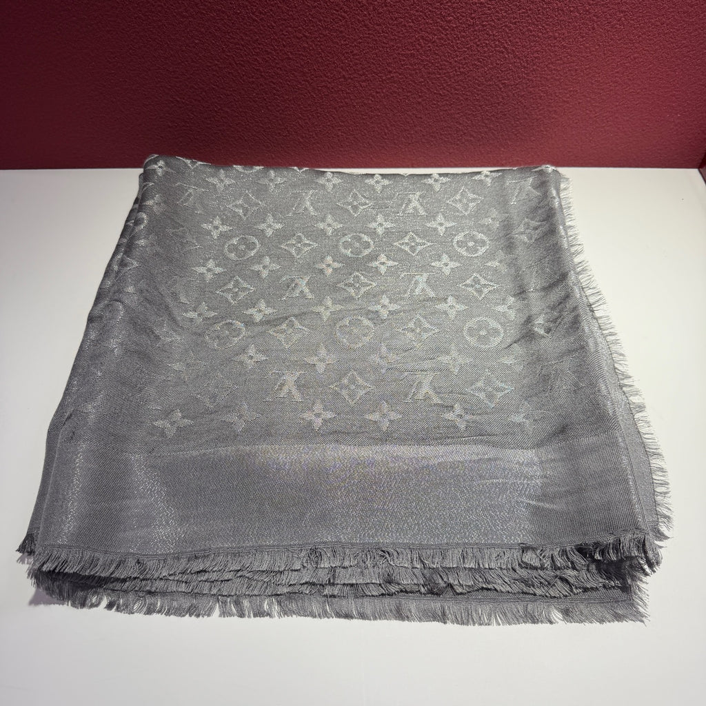 Louis Vuitton Silver Cape / Stole