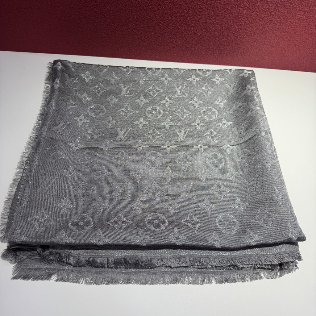 Louis Vuitton Silver Cape / Stole