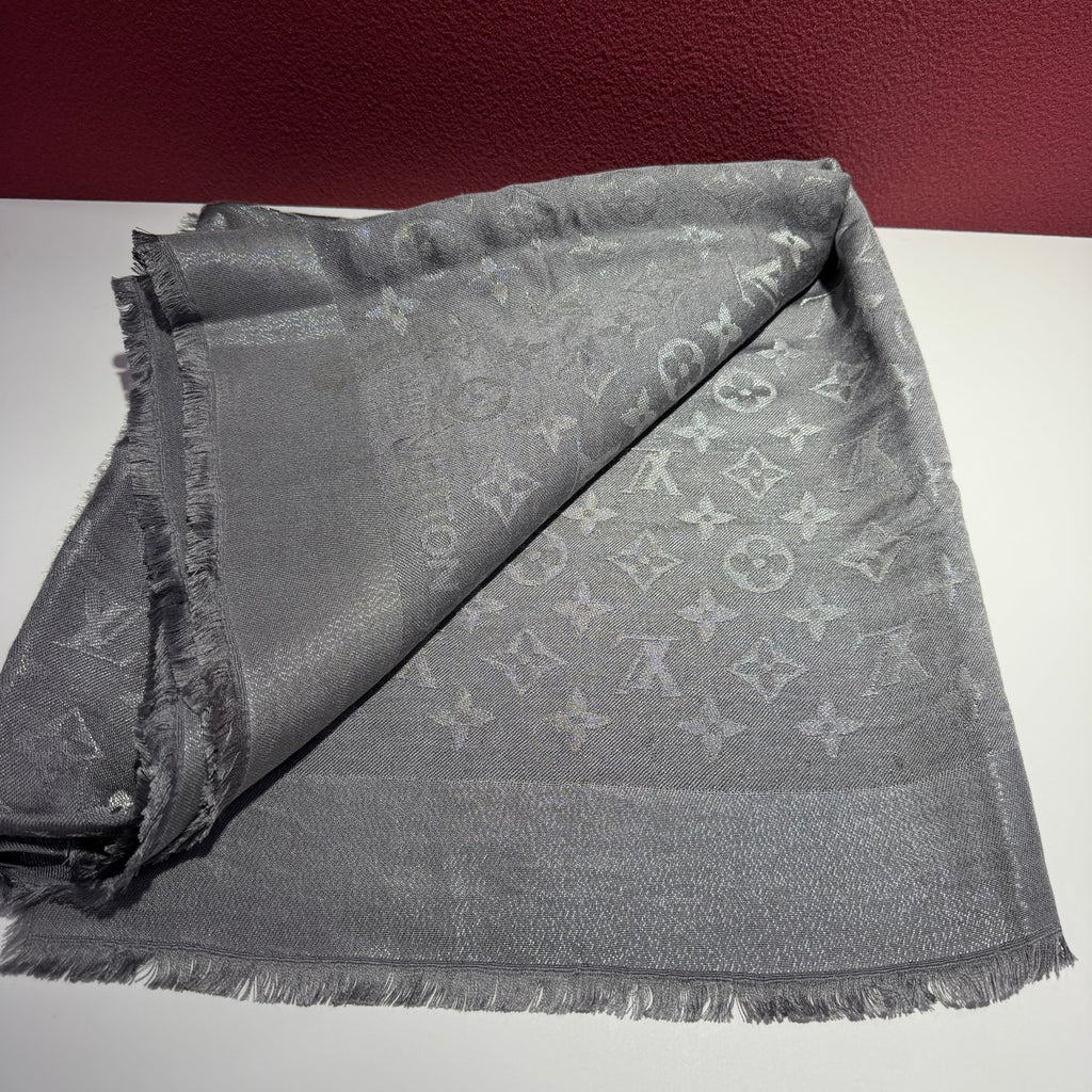 Louis Vuitton Silver Cape / Stole