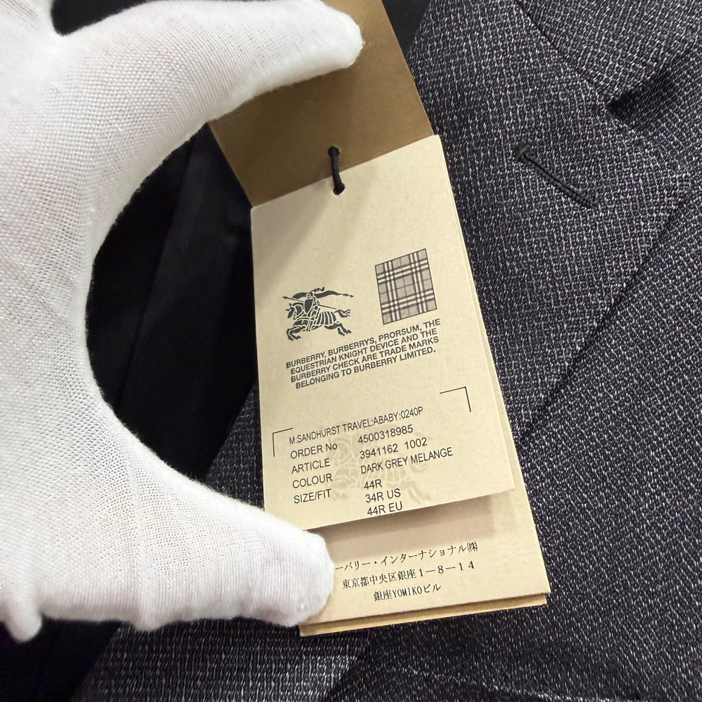 Burberry Gray Suit