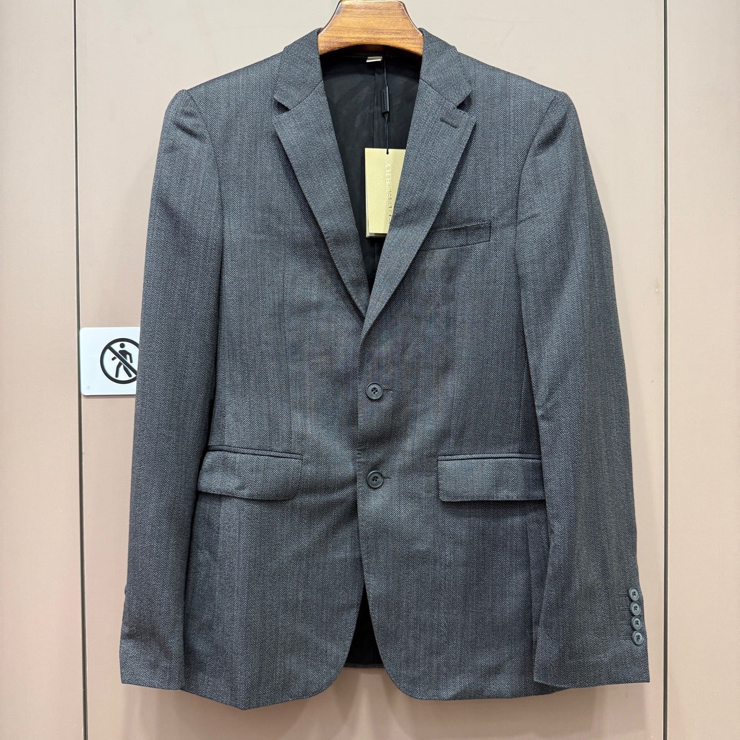 Burberry Gray Suit
