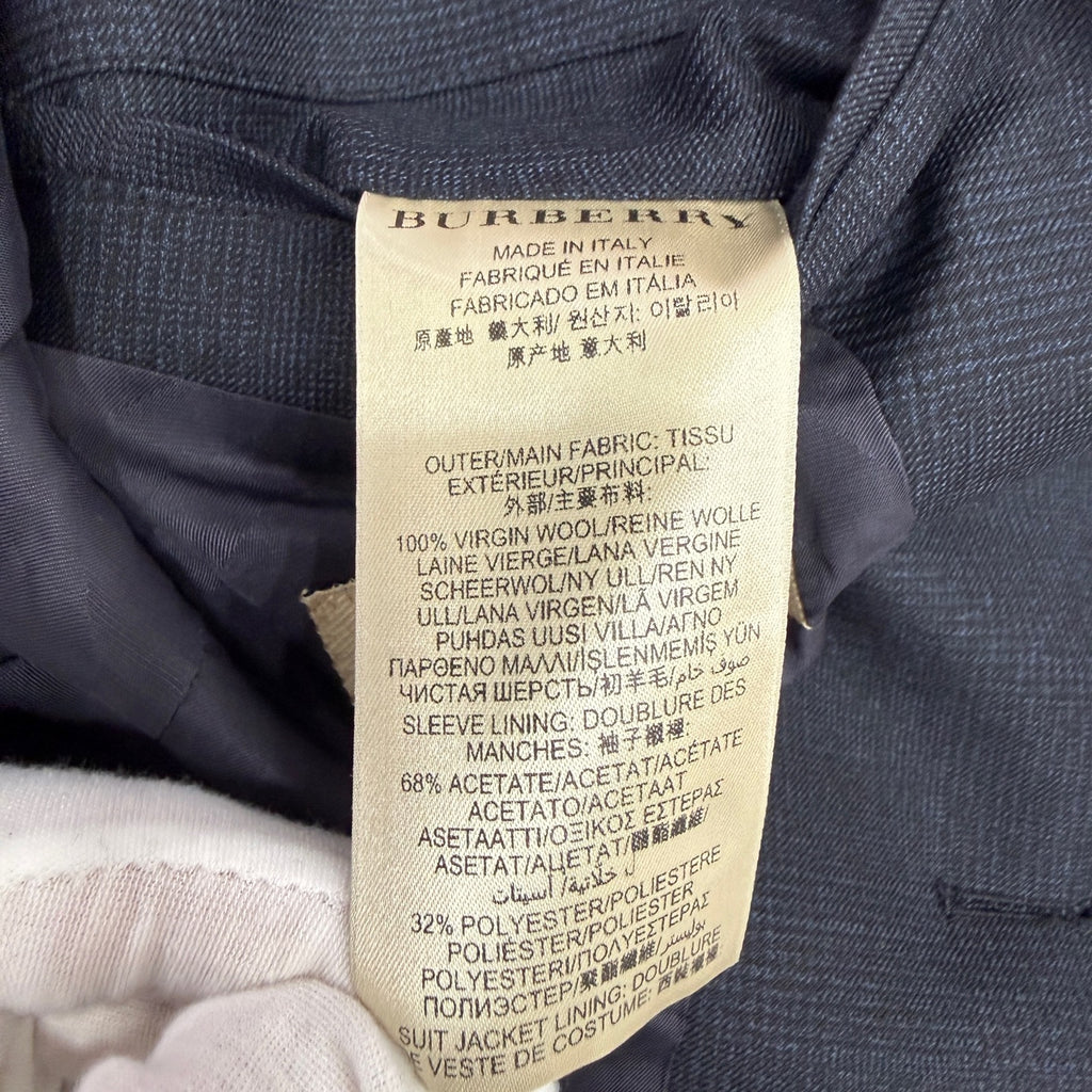 Burberry Blue Suit