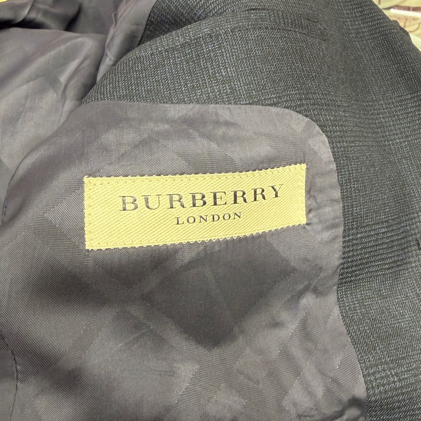 Burberry Blue Suit