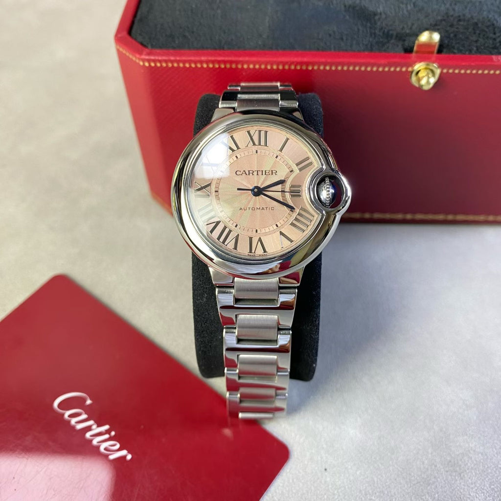 Cartier Ballon Bleu de Cartier Cartier Blue Balloon watch Mechanical watch 33 millimeters WSBB0046