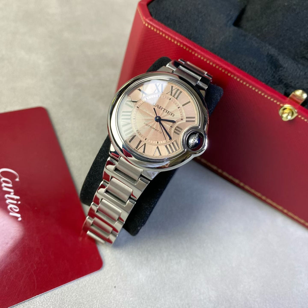 Cartier Ballon Bleu de Cartier Cartier Blue Balloon watch Mechanical watch 33 millimeters WSBB0046