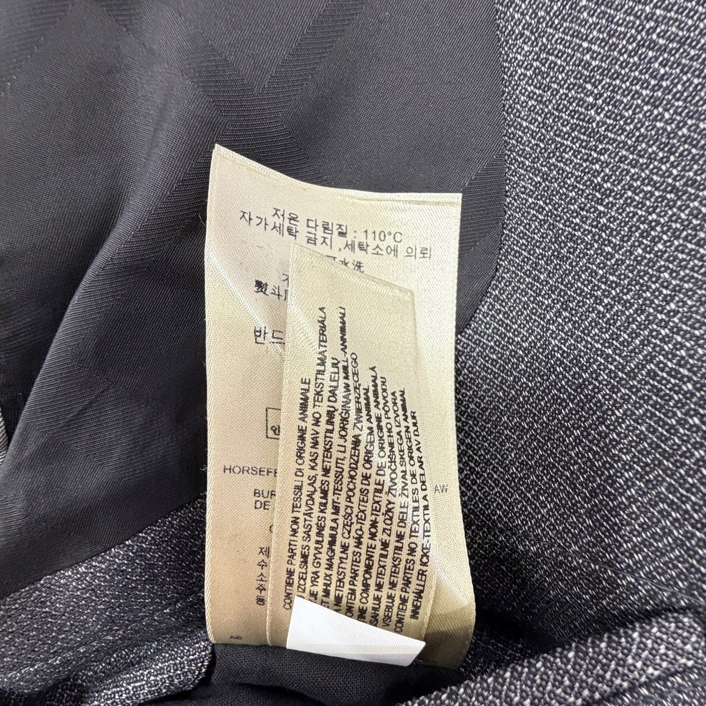 Burberry Gray Suit