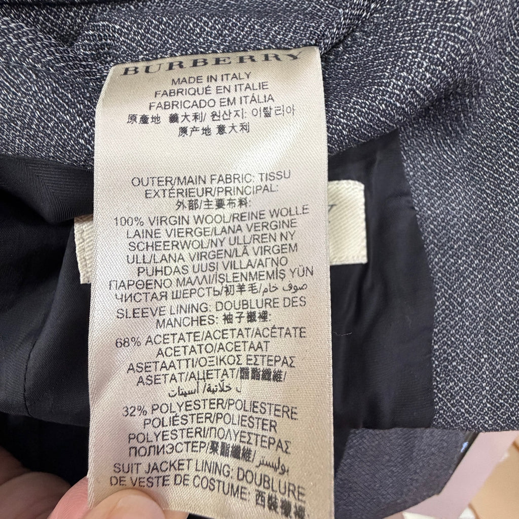 Burberry Gray Suit