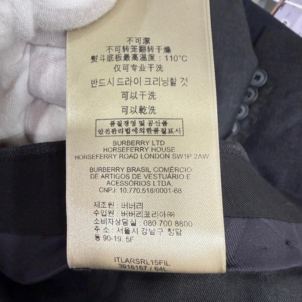 Burberry Gray Suit