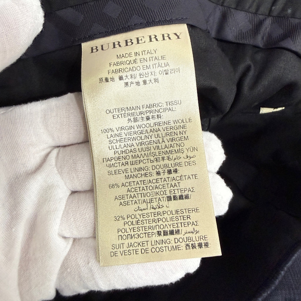 Burberry Blue Suit